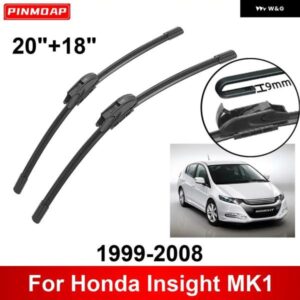 車用 ワイパー ホンダ インサイト MK1 1999-2008 20インチ + 18インチ フロント リア ワイパー ブレード ブラシ カッター アクセサリー