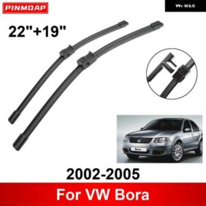 車用 ワイパー VW BORA 2002-2005 22インチ + 19インチ フロント リア ワイパー ブレード ブラシ カッター アクセサリー 2002 - 05