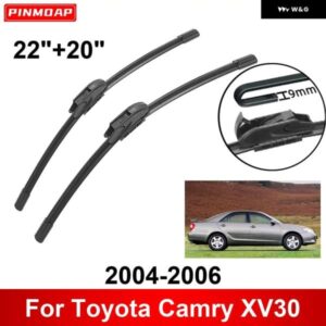 車用 ワイパー トヨタ カムリ XV30 2004-2006 22インチ + 20インチ フロント リア ワイパー ブレード ブラシ カッター アクセサリー 2004 2005 2006