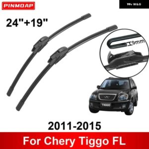 車用 ワイパー CHERY TIGGO FL 2011-2015 24インチ + 19インチ フロント リア ワイパー ブレード ブラシ カッター アクセサリー 2011 - 15