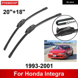 車用 ワイパー ホンダ インテグラ 1993-2001 20インチ + 18インチ フロント リア ワイパー ブレード ブラシ カッター アクセサリー 1993