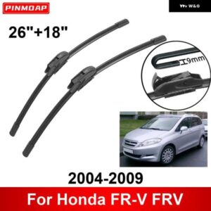 車用 ワイパー ホンダ FR-V FRV 2004-2009 26インチ + 18インチ フロント リア ワイパー ブレード ブラシ カッター アクセサリー 2004 - 07