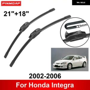 車用 ワイパー ホンダ インテグラ 2002-2006 21インチ + 18インチ フロント リア ワイパー ブレード ブラシ カッター アクセサリー 2002 - 06