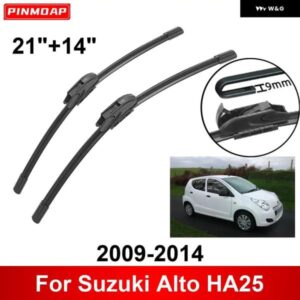 車用 ワイパー スズキ アルト HA25 2009-2014 21インチ + 14インチ フロント リア ワイパー ブレード ブラシ カッター アクセサリー 2009 2010 2011