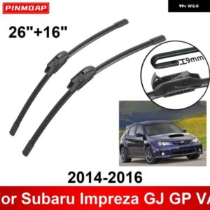 車用 ワイパー スバル インプレッサ GJ GP VA 2014-2016 26インチ + 16インチ フロント リア ワイパー ブレード ブラシ カッター アクセサリー 2014 2015