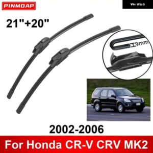 車用 ワイパー ホンダ CR-V CRV MK2 2002-2006 21インチ + 20インチ フロント リア ワイパー ブレード ブラシ カッター アクセサリー 2002 2003