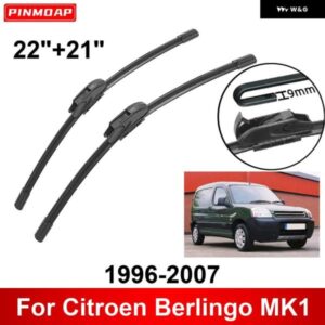 車用 ワイパー シトロエン ベルリンゴ MK1 1996-2007 22インチ + 21インチ フロント リア ワイパー ブレード ブラシ カッター アクセサリー 1996 - 99