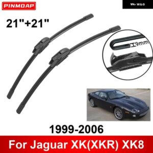 車用 ワイパー ジャガー XK XKR XK8 1999-2006 21インチ + 21インチ フロント リア ワイパー ブレード ブラシ カッター アクセサリー 1999