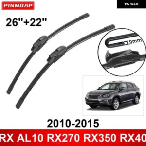 車用 ワイパー レクサス RX AL10 RX270 RX350 RX400H RX450H 2010-2015 26インチ + 22インチ フロント リア ワイパー ブレード ブラシ カッター