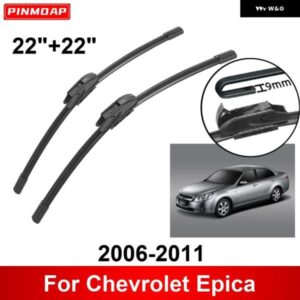 車用 ワイパー シボレー エピカ 2006-2011 22インチ + 22インチ フロント リア ワイパー ブレード ブラシ カッター アクセサリー 2006 2007 2008
