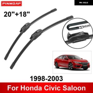 車用 ワイパー ホンダ シビック サルーン 1998-2003 20インチ + 18インチ フロント リア ワイパー ブレード ブラシ カッター アクセサリー