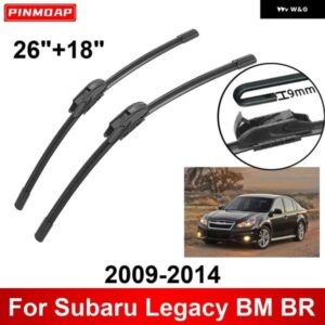 車用 ワイパー スバル レガシィ BM BR 2009-2014 26インチ + 18インチ フロント リア ワイパー ブレード ブラシ カッター アクセサリー 2009 2010 2011