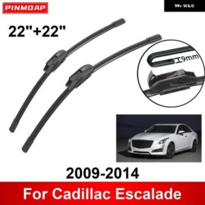 車用 ワイパー キャデラック SRX 2003-2016 22インチ + 20インチ フロントリア ワイパー ブレード ブラシカッターアクセサリー
