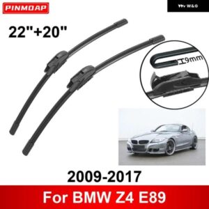車用 ワイパー BMW Z4 E89 2009-2017 22インチ + 20インチ フロントリア ワイパー ブレード ブラシカッター アクセサリー