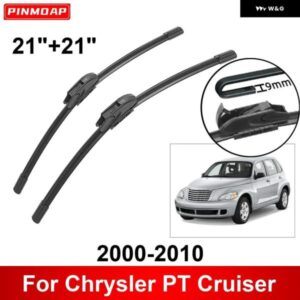 車用 ワイパー クライスラー PTクルーザー 2000-2010 21インチ + 21インチ フロント リア ワイパー ブレード ブラシ カッター アクセサリー 2000 - 03