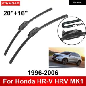 車用 ワイパー ホンダ HR-V HRV MK1 1996-2006 20インチ + 16インチ フロント リア ワイパー ブレード ブラシ カッター アクセサリー