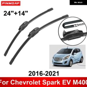 車用 ワイパー シボレー スパーク EV M400 2016-2021 24インチ + 14インチ フロント リア ワイパー ブレード ブラシ カッター アクセサリー