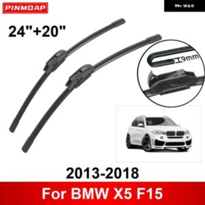 車用 ワイパー BMW X5 F15 2013-2018 24インチ + 20インチ フロント リア ワイパー ブレード ブラシ カッター アクセサリー 2013 - 18