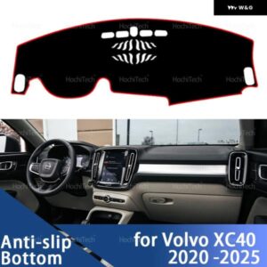 ボルボ XC40 2020 - 24 2025 インテリア アクセサリー ダッシュボード カバー パッド サンプロテクション パッド UVカットマット