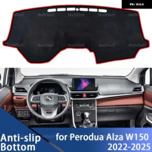 PERODUA ALZA W150 2022 2022 2023 2024 2025 オート ダッシュボード カバー ダッシュマットボード パッド カーペットダッシュマット UVカットマット