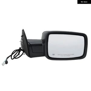 サイドミラー アセンブリ ダッジ ラム 1500 2500 3500 2013-2018 デュアルランプ デュアルプラグ 電気メッキサイドドアミラー カーアクセサリー - 1PC Right