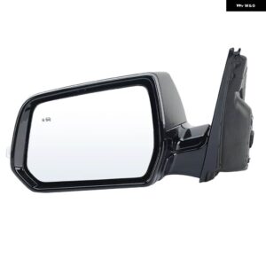 8ピンドアウィングミラー アセンブリ シボレー トラバース 2018-2019 ヒーター付き ウィンカーライト サイドバックミラー カーアクセサリー - 1PC Left