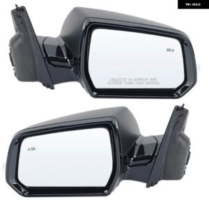 8ピンドアウィングミラー アセンブリ シボレー トラバース 2018-2019 ヒーター付き ウィンカーライト サイドバックミラー カーアクセサリー - 1 Pair