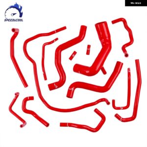 日産 パトロール サファリ GR Y61 3.0TD ZD30 車用シリコン ラジエーター クーラント パイプ チューブ ホースキット - Red