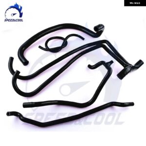 プジョー 205 ラリー 1.3L 車用シリコン ラジエーター 冷却水ホースキット 高性能圧力温度 - black