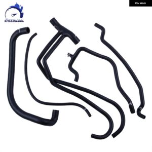 プジョー 205 ラリー 1.3L 車用シリコン ラジエーター 冷却水ホースキット 高性能圧力温度 - Matt Black