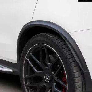 2個 マッドガード GLC 43 AMG GLC 63 AMG フェンダーフレア アップグレード キット メルセデス ベンツ GLC SUV X253 2015-2022 クーペ C253 2016-2022 - 2pcs Rear Fender
