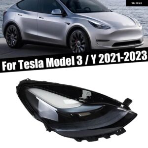 151495200C 151495300C 車 外装 アクセサリー フロント バンパー ヘッドライト テスラ モデル3 / Y 2021-23 ヘッドライト シグナルランプ - Only 1 Left