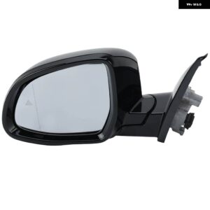 ドアミラー アセンブリ BMW X3 G01 G08 2018-2023 パワー 折りたたみ 式 メモリヒーター付き ブラックウィングサイドミラー カーアクセサリー - 1PC Left