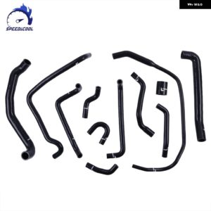 1987-1990 フォード シエラ コスワース 2WD T3 1988 1989 シリコン クーラント ホース キット - black