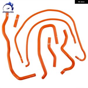 2006-2008 フォード フィエスタ MK6 ST 150 フェイスリフト 2.0 デュラテック ST エンジン カー シリコン ラジエーター クーラント ホース キット - Orange