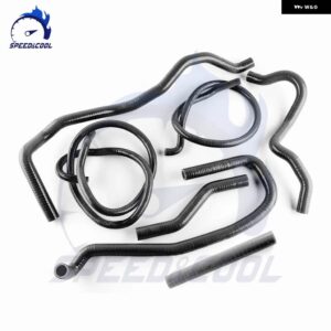 2006-2008 フォード フィエスタ MK6 ST 150 フェイスリフト 2.0 デュラテック ST エンジン カー シリコン ラジエーター クーラント ホース キット - black