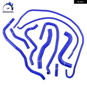 9個 2006-2008年式 フォード フィエスタ MK6 ST 150 フェイスリフト 2.0 デュラテック ST エンジン カー シリコン クーラント ホース キット - Blue