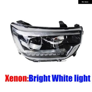 JAC T8ピックアップ トラック 用フロント バンパー ハロゲン ヘッドライト キセノン ヘッドライト ウィンカーランプ デイライトカーフロントライト - Xenon Right