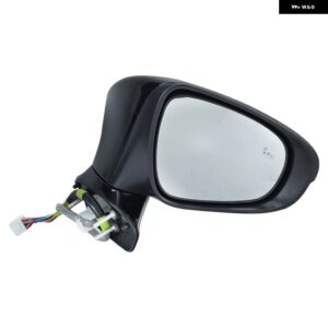 16ピンサイドドアミラー レクサスES350 2013 2014 2015-2018電動アウトサイドオートランプサイドバックミラー カーアクセサリー - 1PC Right