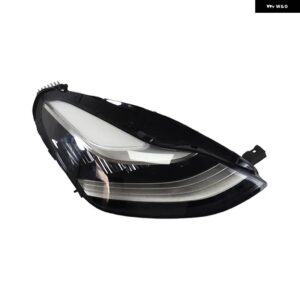 1077376-00-C カーアクセサリー ヘッドライト テスラ モデル3 2017-20 オートフロント バンパー ヘッドライト シグナルランプ アセンブリ - Only 1 Right