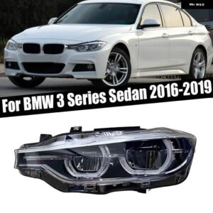 自動車アクセサリー BMW 3シリーズ セダン 2016-19 フロントLED ヘッドライト ヘッドランプ シグナルランプ カーライト ドライビングライト - Only Left