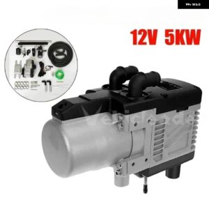 12V 5KW 双方向 リモコン エアヒーター モバイル リモコン WEBASTO 自動ウォーター ポンプ ドライ パーキング ヒーティング 予熱器 - 12V 5KW