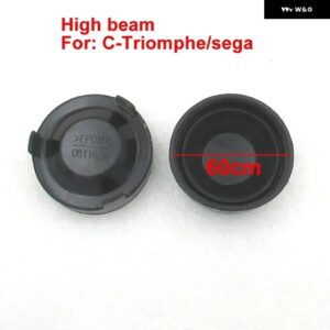 プジョー 307 C-トリオンフ セガ ヘッドライト リアカバー 防塵 防水 カバー シールカバー 1個 - 1pcs Triomphe Sega