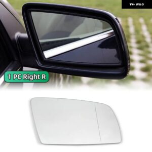 ヒーター付きサイドミラー ガラスヒーター 曇り止め 霜取り機能付きドアウィングミラー BMW E60 E61 2003-2010 E63 E64 2004-2011 - 1PC Right