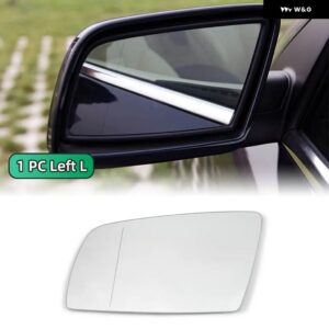 ヒーター付きサイドミラー ガラスヒーター 曇り止め 霜取り機能付きドアウィングミラー BMW E60 E61 2003-2010 E63 E64 2004-2011 - 1PC Left