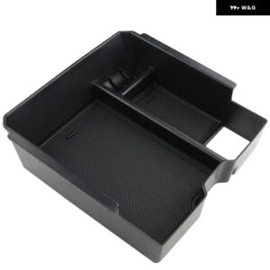 フォード レンジャー 2023 2024 2025 センター コンソール オーガナイザー 互換インサートトレイ セカンダリーストレージ アームレスト ボックス - Rubber pad