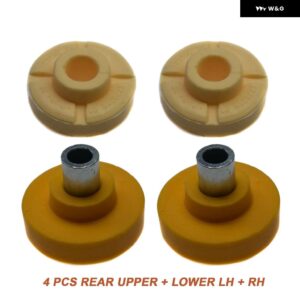 フロントリア ストラット マウント サポート アンダー+上部セクション BMW E70 E71 X5 X6 33526776399 33526776557 31336776390 31336776389 - 2 Rear Upper 2 Lower