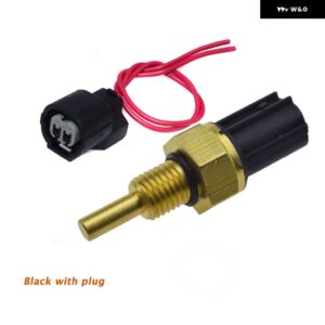 ブラック/ホワイト クーラント水温センサー プラグ付き ホンダ オデッセイ パイロット シビック アキュラ TSX RSX TL 37870-PLC-004 37870-PNA-003 - Black Sensor Plug