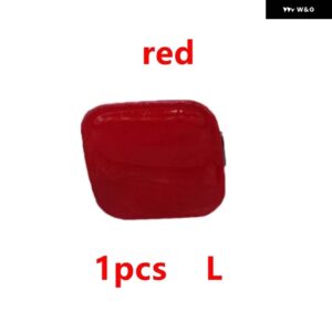 フロント バンパー 牽引フックカバー 牽引アイキャップ トヨタ カローラ 2011 2012 2013 OEM 52128-02916 52127-02916 - 1pcs red Left