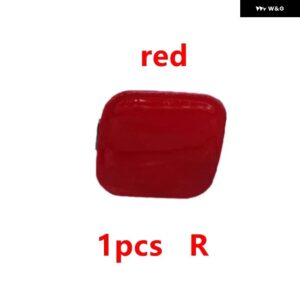 フロント バンパー 牽引フックカバー 牽引アイキャップ トヨタ カローラ 2011 2012 2013 OEM 52128-02916 52127-02916 - 1pcs red Right